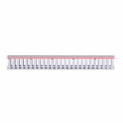 Кабель-канал перфорированный 40х60 L2000 RL12 G DKC 00107RL 00107RL