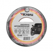 Изолента автомобильная флис 0.3х19мм 15м Kranz KR-09-2906 KR-09-2906