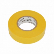 Изолента ПВХ профессиональная 0.18х19мм 20м желт. (уп.10шт) Kranz KR-09-2802 KR-09-2802