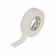 Изолента ПВХ профессиональная 0.18х19мм 20м бел. (уп.10шт) Kranz KR-09-2801 KR-09-2801