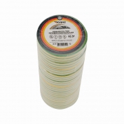 Изолента ПВХ профессиональная 0.18х19мм 20м желт./зел. (уп.10шт) Kranz KR-09-2807 KR-09-2807