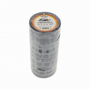 Изолента ПВХ профессиональная 0.18х19мм 20м черн. (уп.10шт) Kranz KR-09-2806 KR-09-2806