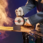 Диск отрезной по металлу (125х1.2х22.23мм) Kranz KR-90-0913 KR-90-0913