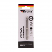 Сверло по стеклу и керамике 6мм (шестигранный хвостовик) Kranz KR-91-0642 KR-91-0642