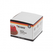 Щетка чашечная для УШМ витая латунированная проволока 125мм М14 Kranz KR-91-1210 KR-91-1210