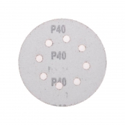 Диск абразивный перфорированный на ворсовой основе на липучке P40 125мм (уп.10шт) Kranz KR-91-1164 KR-91-1164