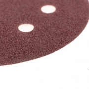 Диск абразивный на ворсовой основе на липучке перфорированный P60 125мм (уп.10шт) Kranz KR-91-1165 KR-91-1165