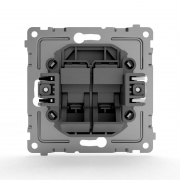 Розетка компьютерная 2-м СП Pixel RJ45 кат.5E механизм бел. TOKOV ELECTRIC TKE-PX-RC2-C01 TKE-PX-RC2-C01