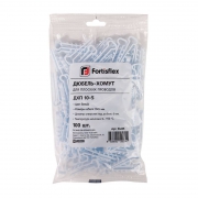 Дюбель-хомут ДХП 10-5 нейлон бел. (уп.100шт) Fortisflex 59235 59235