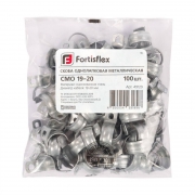 Скоба крепежная однолапковая СМО d14-15мм метал. оцинк. (уп.100шт) Fortisflex 47422 47422