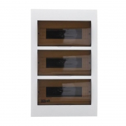 Корпус пластиковый встраиваемый 36мод. ЩРВ-П-36 50х36х10 IP41 SchE 31007DEK 31007DEK