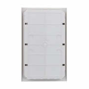 Корпус пластиковый встраиваемый 36мод. ЩРВ-П-36 50х36х10 IP41 SchE 31007DEK 31007DEK