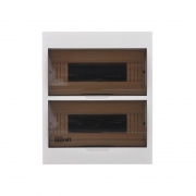 Корпус пластиковый навес. 24мод. IP41 ЩРН-П-24 DEKraft 31013DEK 31013DEK