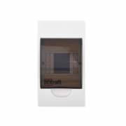 Корпус навесной ЩРН-П-4 20х11х9 4мод.IP41 пластик. DEKraft 31008DEK 31008DEK