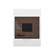 Корпус пластиковый навес. 6мод. IP41 ЩРН-П-6 DEKraft 31009DEK 31009DEK
