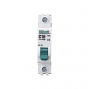 Выключатель автоматический модульный 1п C 16А 4.5кА ВА-101 DEKraft 11054DEK 11054DEK