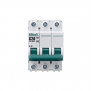 Выключатель автоматический модульный 3п C 20А 4.5кА ВА-101 SchE 11079DEK 11079DEK