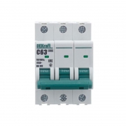 Выключатель автоматический модульный 3п C 63А ВА103 SchE 12311DEK 12311DEK