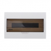 Корпус встраиваемый ЩРВ-П-18 25х40х10 18мод. IP41 пластик. DEKraft 31005DEK 31005DEK