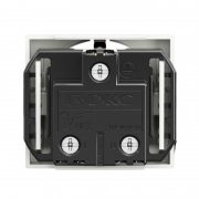 Розетка 1-м СП Viva 2мод. защ. шторки с заземл. бел. DKC 45005 45005