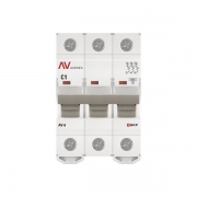Выключатель автоматический модульный 3п C 1А 6кА AV-6 AVERES EKF mcb6-3-01C-av mcb6-3-01C-av