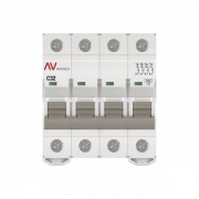 Выключатель автоматический модульный 4п C 32А 6кА AV-6 AVERES EKF mcb6-4-32C-av mcb6-4-32C-av