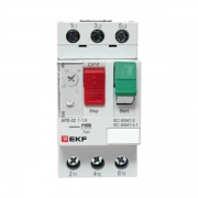 Выключатель автоматический для защиты двигателя АПД-32 1.0-1.6А EKF apd-me-1.6 apd-me-1.6