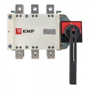 Рубильник-переключатель 3п 250А с рукояткой управления для прямой установки PowerSwitch PROxima EKF pscs-250-3 pscs-250-3