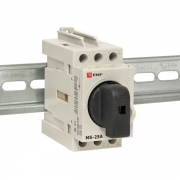 Рубильник мод. 3п MS-25A на DIN-рейку EKF ms-25d ms-25d