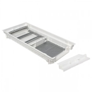 Основание комбинированного щита Nova 2 DIN-рейки + 2 монтаж. платы 4 габарит IP41 PROxima EKF nv-cbase-2+2 nv-cbase-2+2