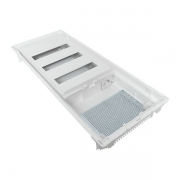 Щит комбинированный встраив. Nova 3 DIN-рейки + 1 монтаж. плата 5 габарит IP41 с метал. перфорированной дверью EKF Proxima nv-cb-pmd-3+1 nv-cb-pmd-3+1