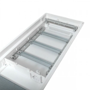 Щит комбинированный встраив. Nova 3 DIN-рейки + 1 монтаж. плата 5 габарит IP41 с метал. перфорированной дверью EKF Proxima nv-cb-pmd-3+1 nv-cb-pmd-3+1