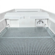 Щит комбинированный встраив. Nova 3 DIN-рейки + 1 монтаж. плата 5 габарит IP41 с метал. перфорированной дверью EKF Proxima nv-cb-pmd-3+1 nv-cb-pmd-3+1