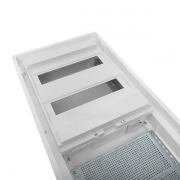 Щит комбинированный встраив. Nova 2 DIN-рейки + 3 монтаж. платы 5 габарит IP41 с метал. перфорированной дверью EKF nv-cb-pmd-2+3 nv-cb-pmd-2+3