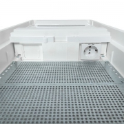 Щит комбинированный встраив. Nova 2 DIN-рейки + 3 монтаж. платы 5 габарит IP41 с метал. перфорированной дверью EKF nv-cb-pmd-2+3 nv-cb-pmd-2+3