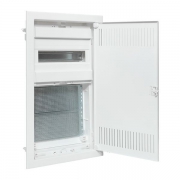 Щит комбинированный встраив. Nova 1 DIN-рейка + 2 монтаж. платы 3 габарит IP41 с метал. перфорированной дверью EKF nv-cb-pmd-1+2 nv-cb-pmd-1+2