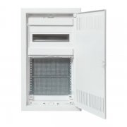 Щит комбинированный встраив. Nova 1 DIN-рейка + 2 монтаж. платы 3 габарит IP41 с метал. перфорированной дверью EKF nv-cb-pmd-1+2 nv-cb-pmd-1+2