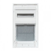 Щит комбинированный встраив. Nova 1 DIN-рейка + 2 монтаж. платы 3 габарит IP41 с метал. перфорированной дверью EKF nv-cb-pmd-1+2 nv-cb-pmd-1+2