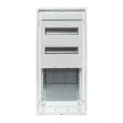 Щит комбинированный встраив. Nova 2 DIN-рейки + 2 монтаж. платы 4 габарит IP41 с метал. перфорированной дверью EKF nv-cb-pmd-2+2 nv-cb-pmd-2+2