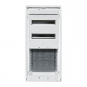 Щит комбинированный встраив. Nova 2 DIN-рейки + 2 монтаж. платы 4 габарит IP41 с пластик. дверью EKF nv-cb-pd-2+2 nv-cb-pd-2+2