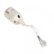 Патрон Е27 подвесной с клеммной колодкой пластик бел. PROxima EKF LHP-E27-w LHP-E27-w