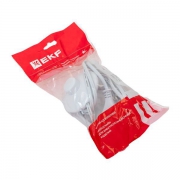 Шнур для бра с ножным выключателем 2м 2х0.5кв.мм EKF ASL-610 ASL-610