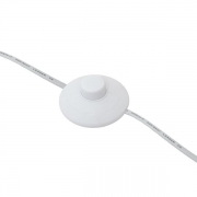 Шнур для бра с ножным выключателем 2м 2х0.5кв.мм EKF ASL-610 ASL-610