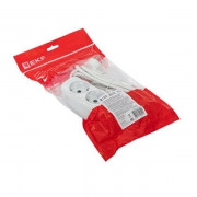 Удлинитель 2х3м с заземл. 16А IP20 Эксперт 3.0кВт ПВС 3х1 EKF UBA16-310-2-03 UBA16-310-2-03