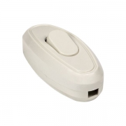 Переключатель на шнур бел. 6А 250В EKF APB6-10 APB6-10