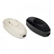 Переключатель на шнур черн. 6А 250В EKF APB6-30 APB6-30