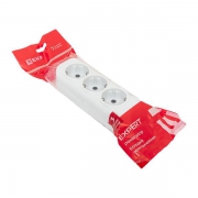 Колодка удлинителя 3-м с заземл. 16А Эксперт 3.5кВт EKF AKB16-3 AKB16-3