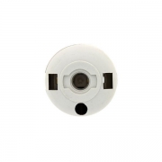 Патрон E27 пластик. подвесной термостойкий пластик бел. EKF LHP-E27-s LHP-E27-s