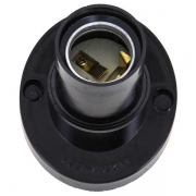 Патрон карболитовый настен. наклонный E27 черн. EKF LHC-E27-wi-s LHC-E27-wi-s