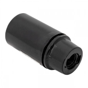 Патрон E14 карболитовый подвесной черн. EKF LHC-E14-s-s LHC-E14-s-s